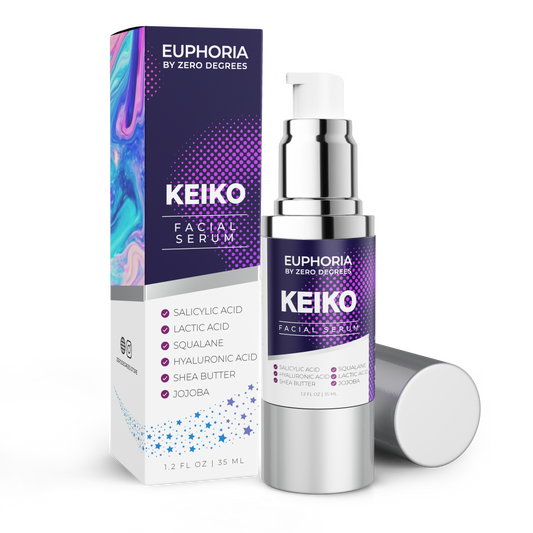 KEIKO | Salicylic Acid BHA Lactic Acid Squalane Hyaluronic Acid Jojoba Shea Butter