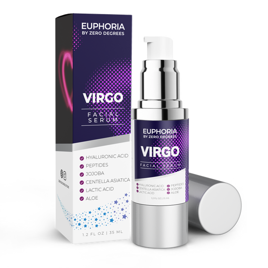 VIRGO | Hyaluronic Acid Peptides Jojoba Centella Asiatica Lactic Acid Aloe