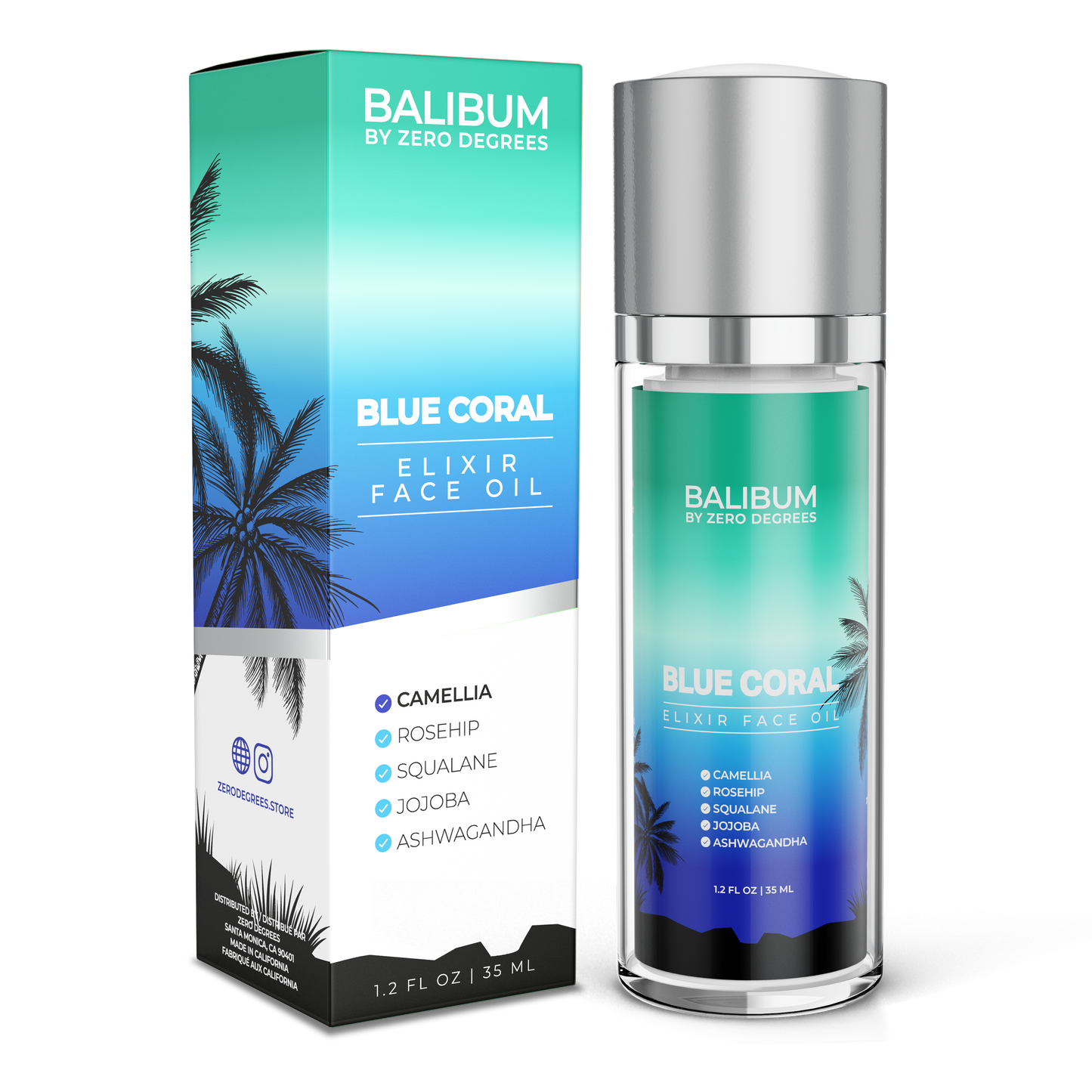 Blue Coral (Japanese Camellia) Elixir Face Oil