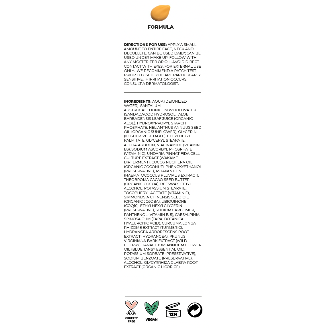 MILU | Alpha Arbutin Astaxanthin Seaweed Vitamin C, E CoQ10 Turmeric